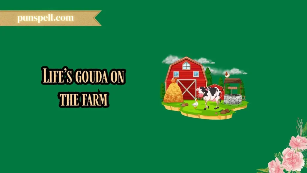 Funny Farm Puns Captions