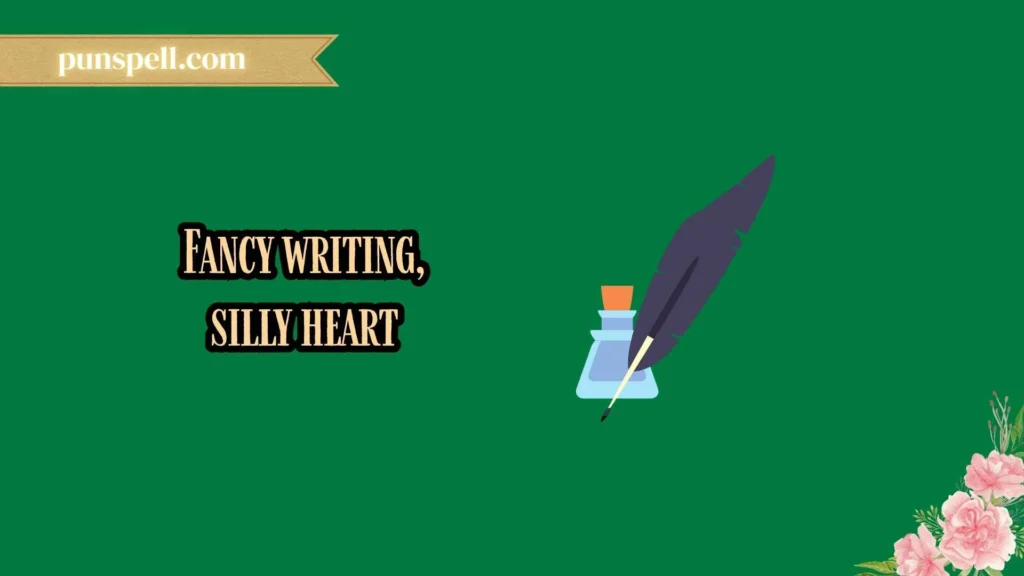 Witty Calligraphy Puns for Social Media